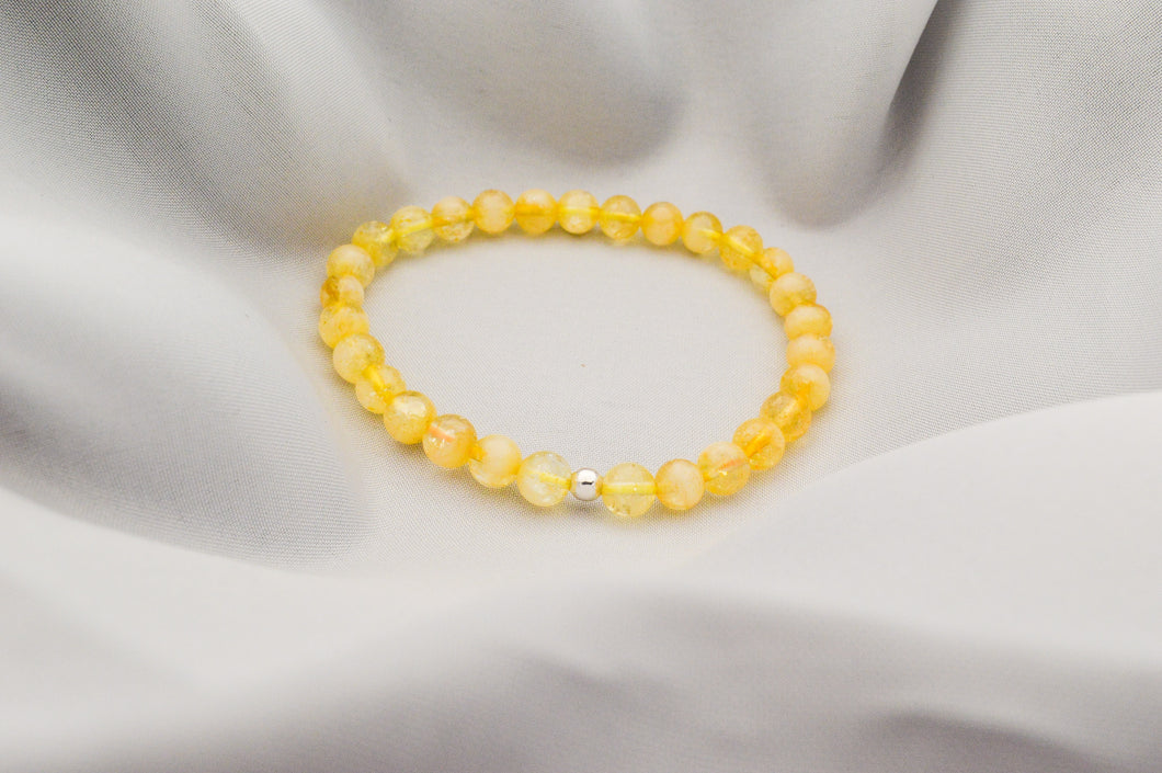 Citrine with Silver